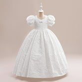 Girls' Fashion Simple Costume For Piano Performance Pettiskirt